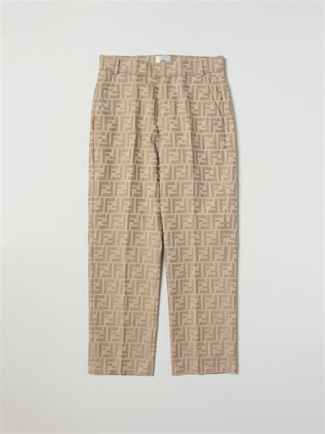 lapis bege fendi|Fendi pants.